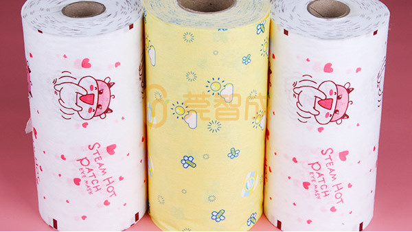 為什么蒸汽眼罩要使用印花無(wú)紡布作為頂層面料