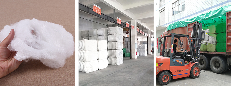 口罩熱風(fēng)棉1000平方米大倉(cāng)庫(kù)