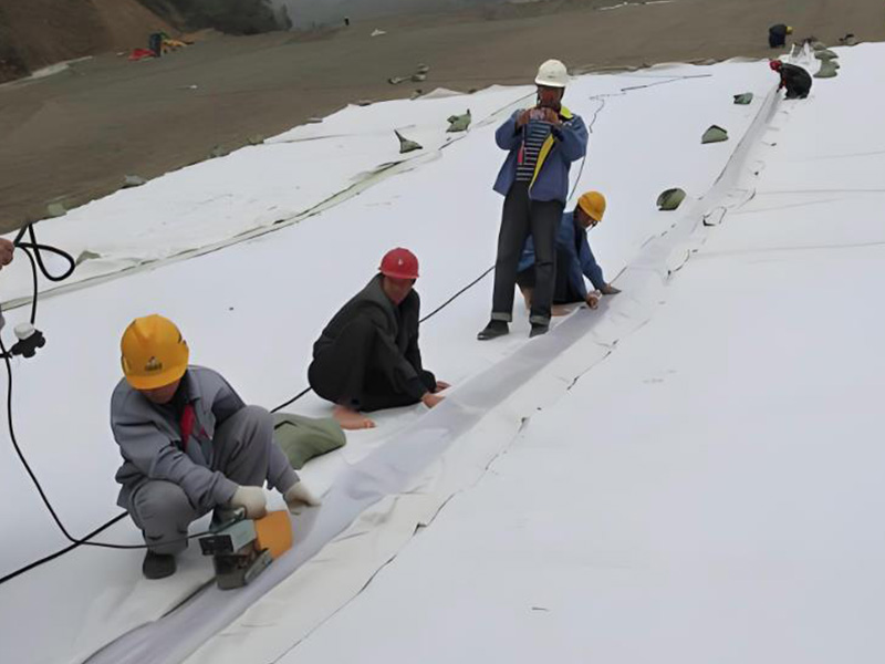 可降解針刺土工布|PLA針刺無紡布|路基保護/邊坡防護/園藝綠化