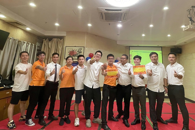 排球第二名：業(yè)務部