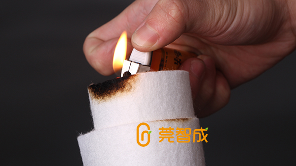 通過美國CFR1633測(cè)試的阻燃針刺無紡布