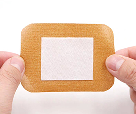 吸水纖維棉應用于創可貼