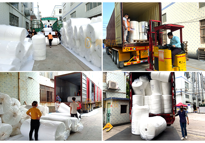 口罩熱風(fēng)棉出貨圖