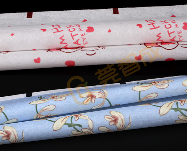 蒸汽眼罩印花無紡布