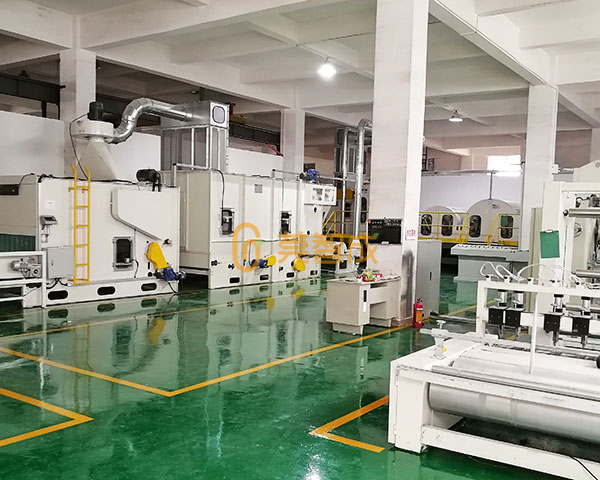 無(wú)膠棉車間